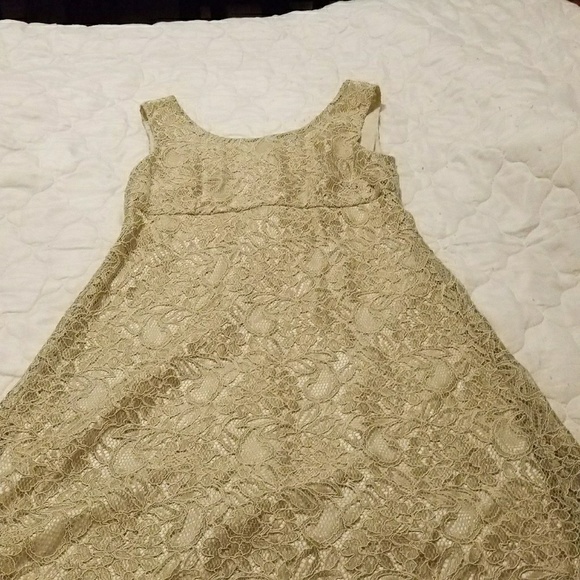 Dolce & Gabbana | Dresses | Nwt Dolce Gabbana Gold Lace Dress | Poshmark